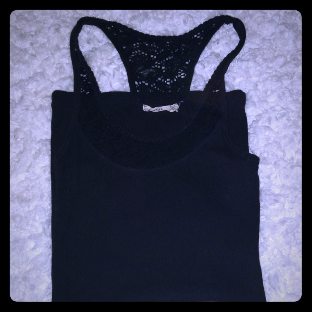 Hollister Navy Blue Medium Tank